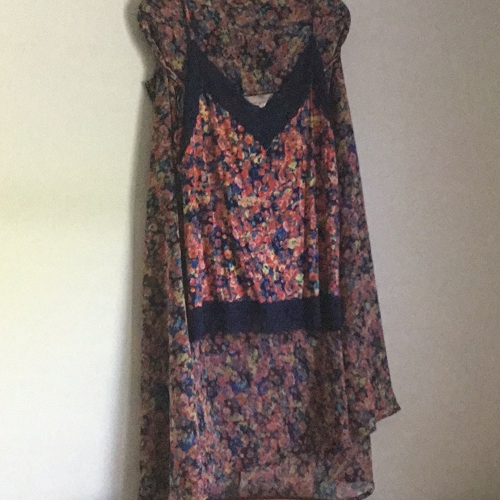 Skirt and teddie from j c Penney both large.